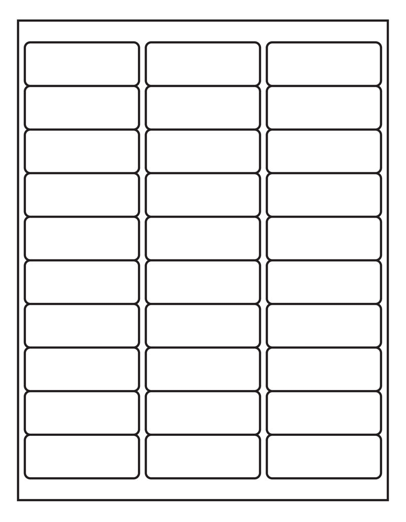 Blank Hanging File Tabs Label 5567 Template IWorkCommunity