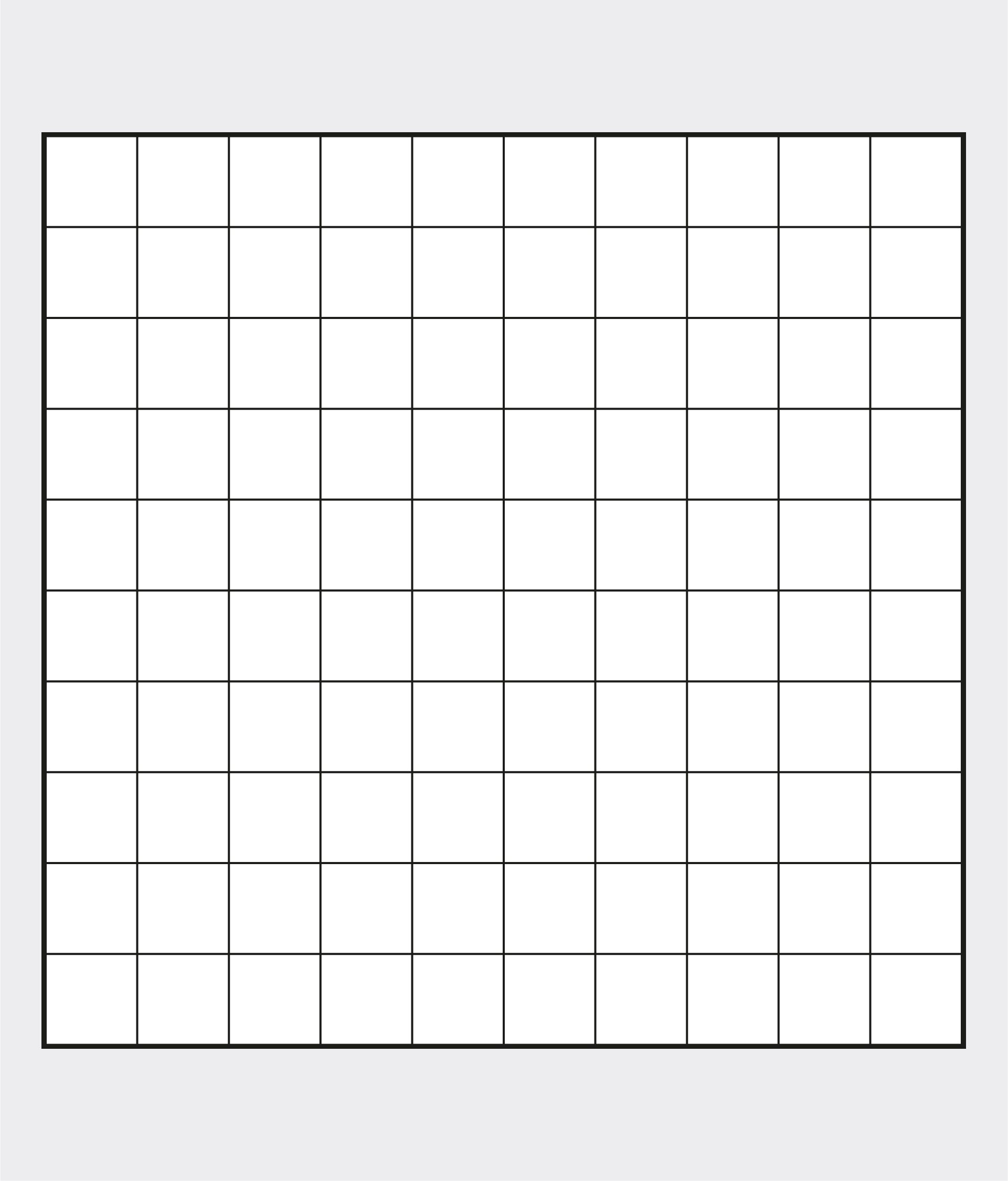Blank Hundredths Grids 10 Free PDF Printables Printablee 