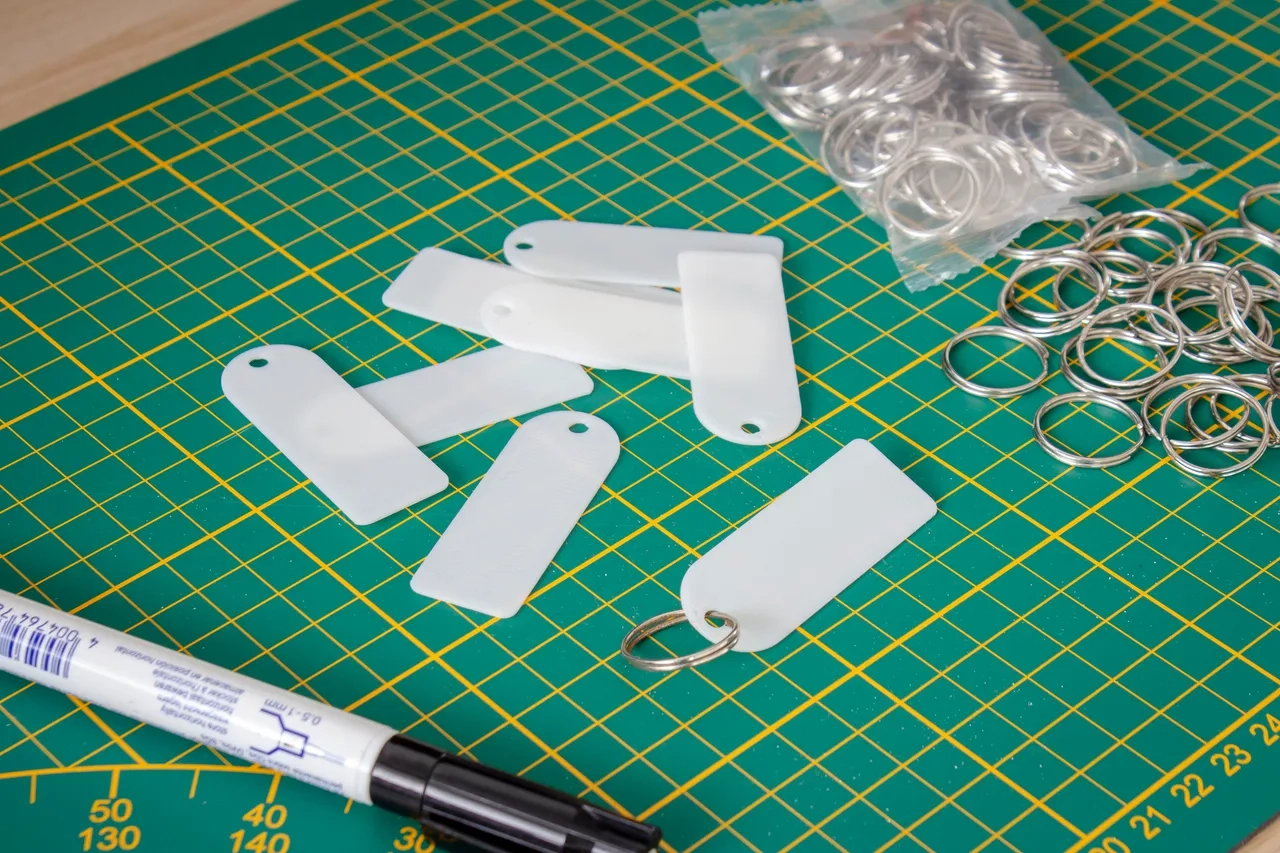 Blank Key Tags Useful Printable Template Keychain And Tags 