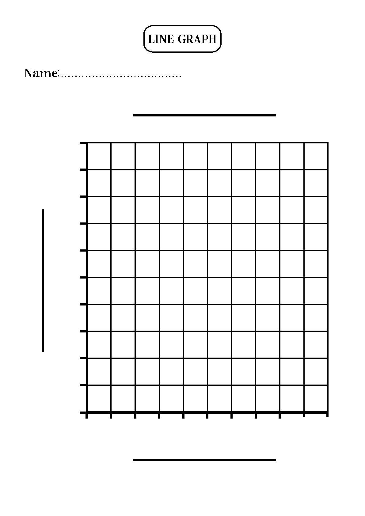 Printable Blank Line Graph