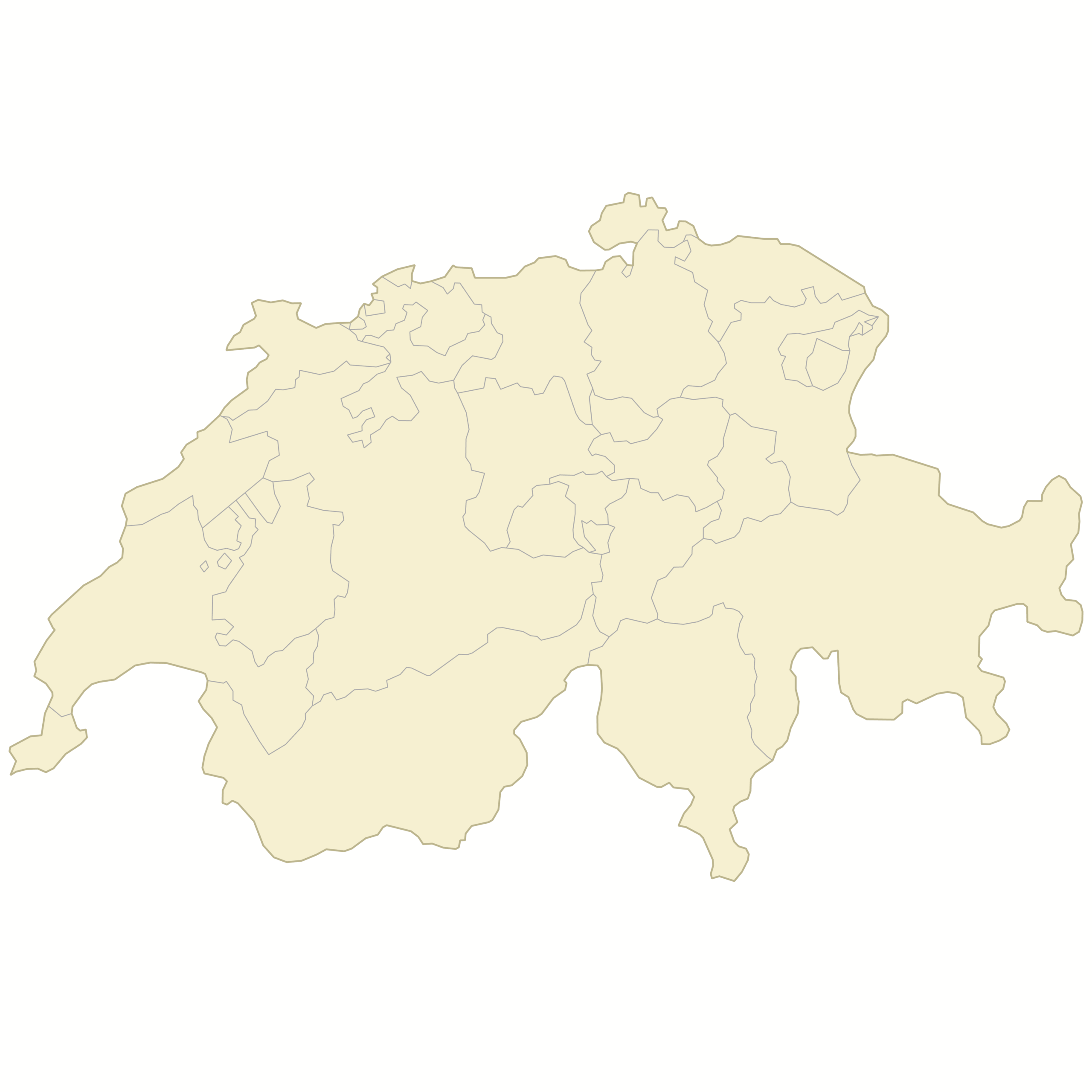 Blank Map Of Switzerland Cantons Ultimaps
