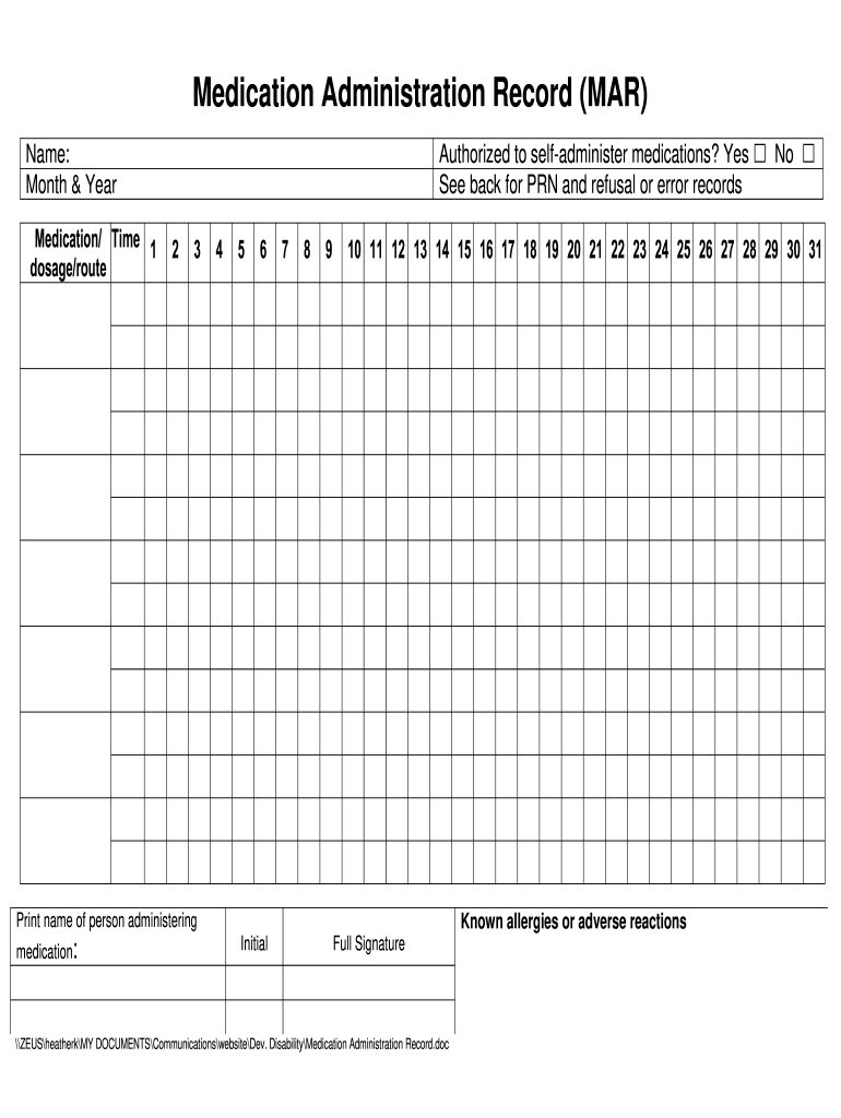 Blank Mar Fill Out amp Sign Online DocHub