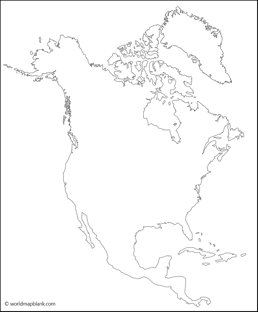Blank Americas Printable