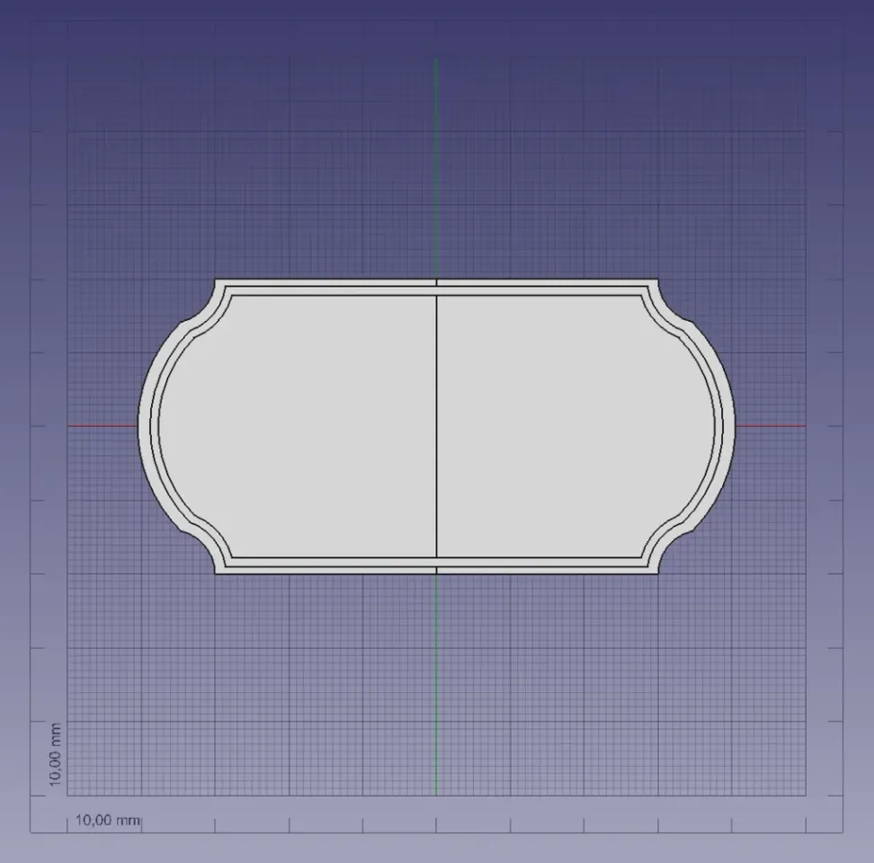 Blank Plaque By MoxL Download Free STL Model Printables