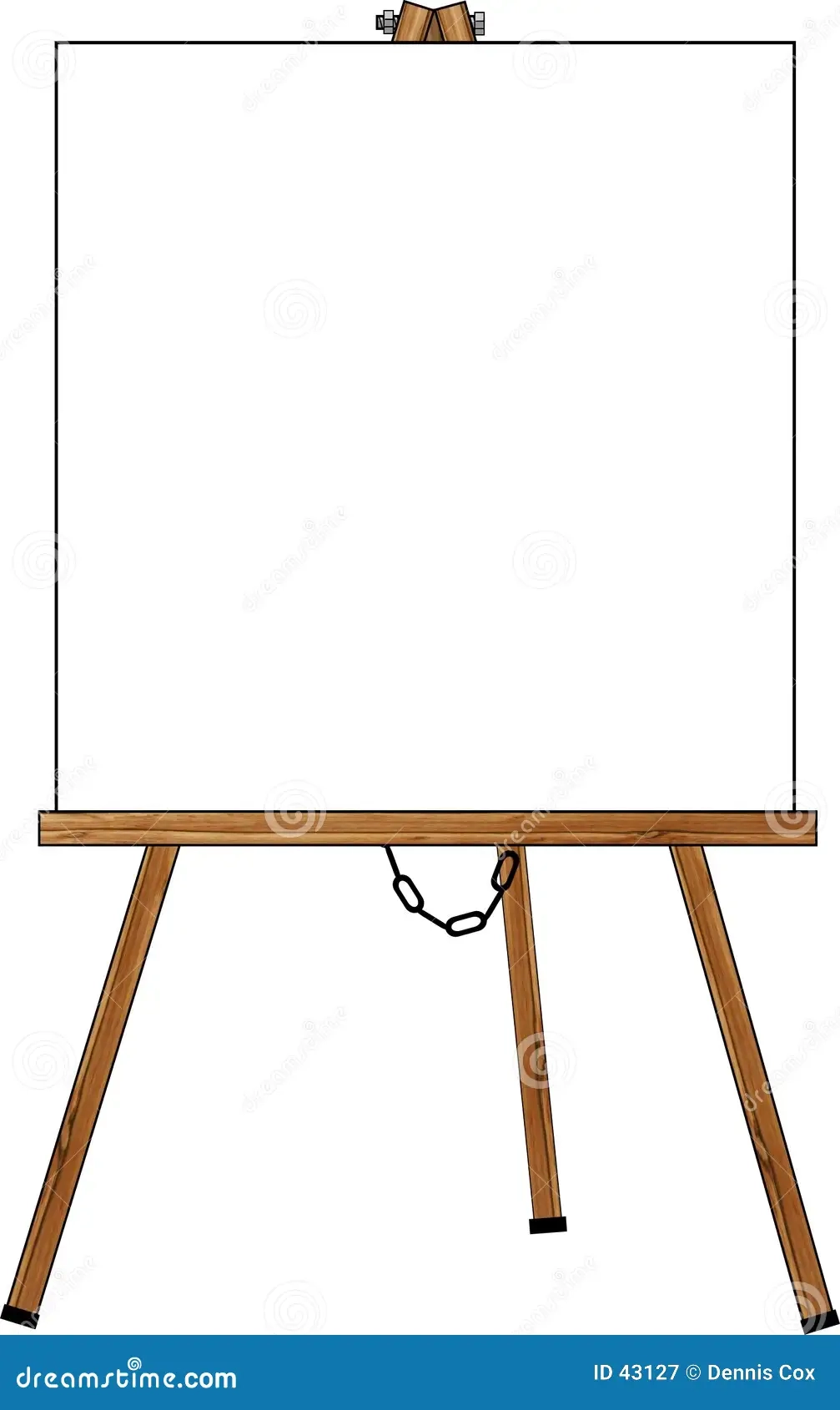 Blank Poster Easel Stock Illustrations 3 536 Blank Poster Easel 