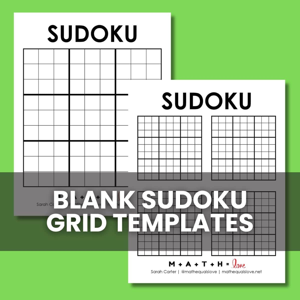 Large Printable Blank Sudoku Grid