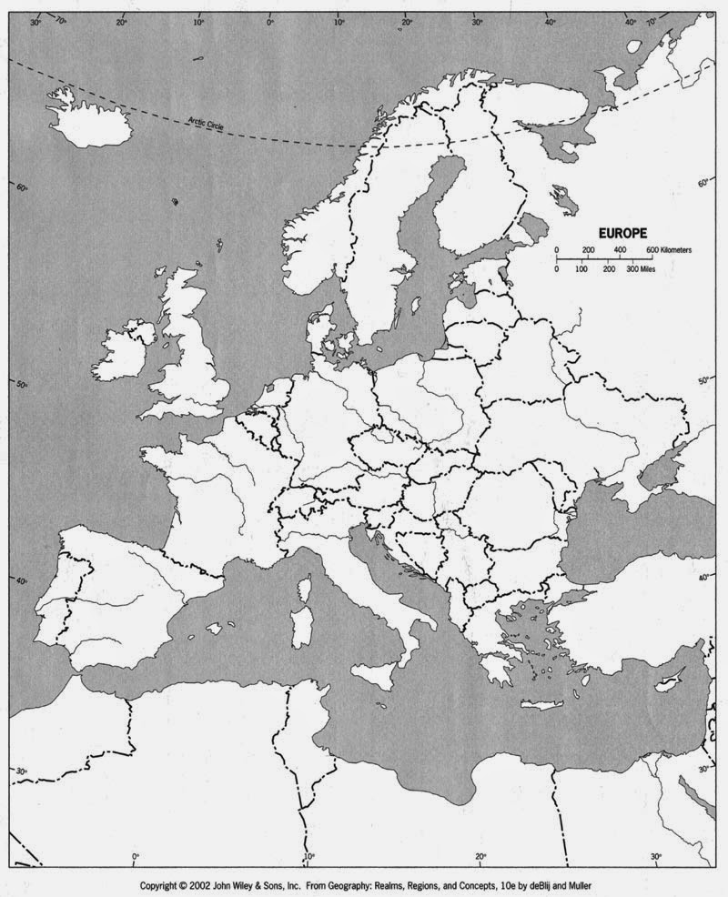 Printable Blank Maps Fake