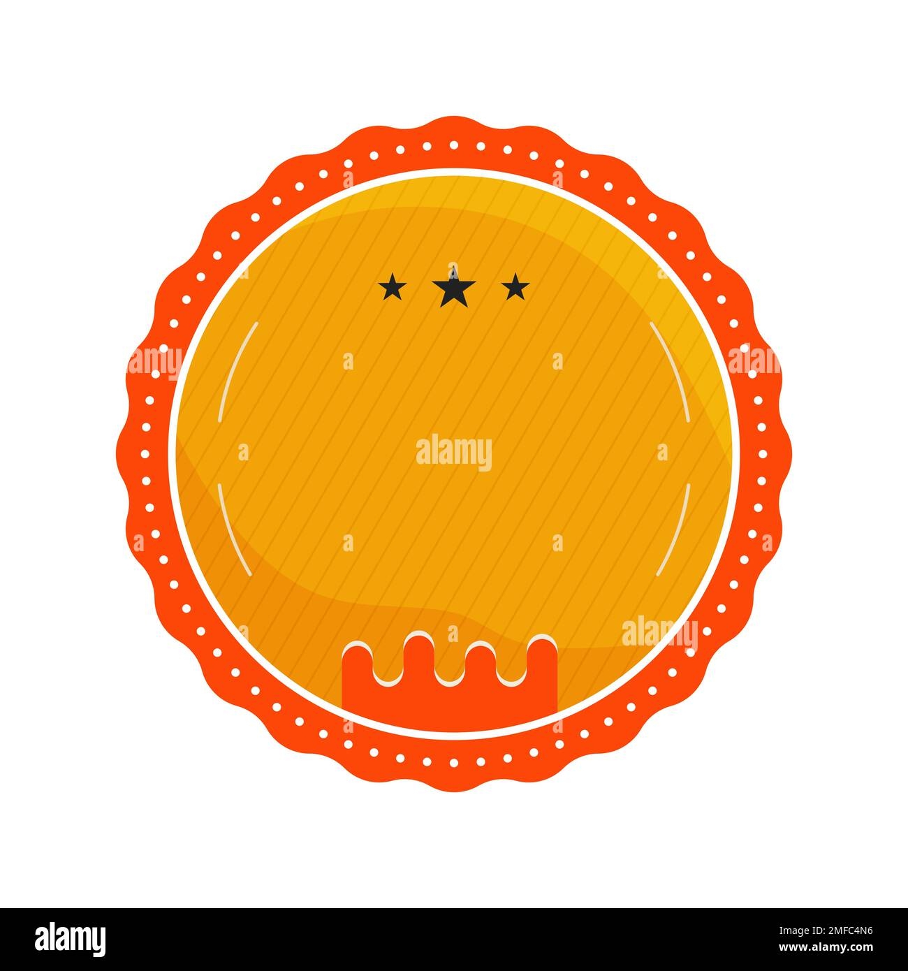 Printable Circle Blanks Name Badge