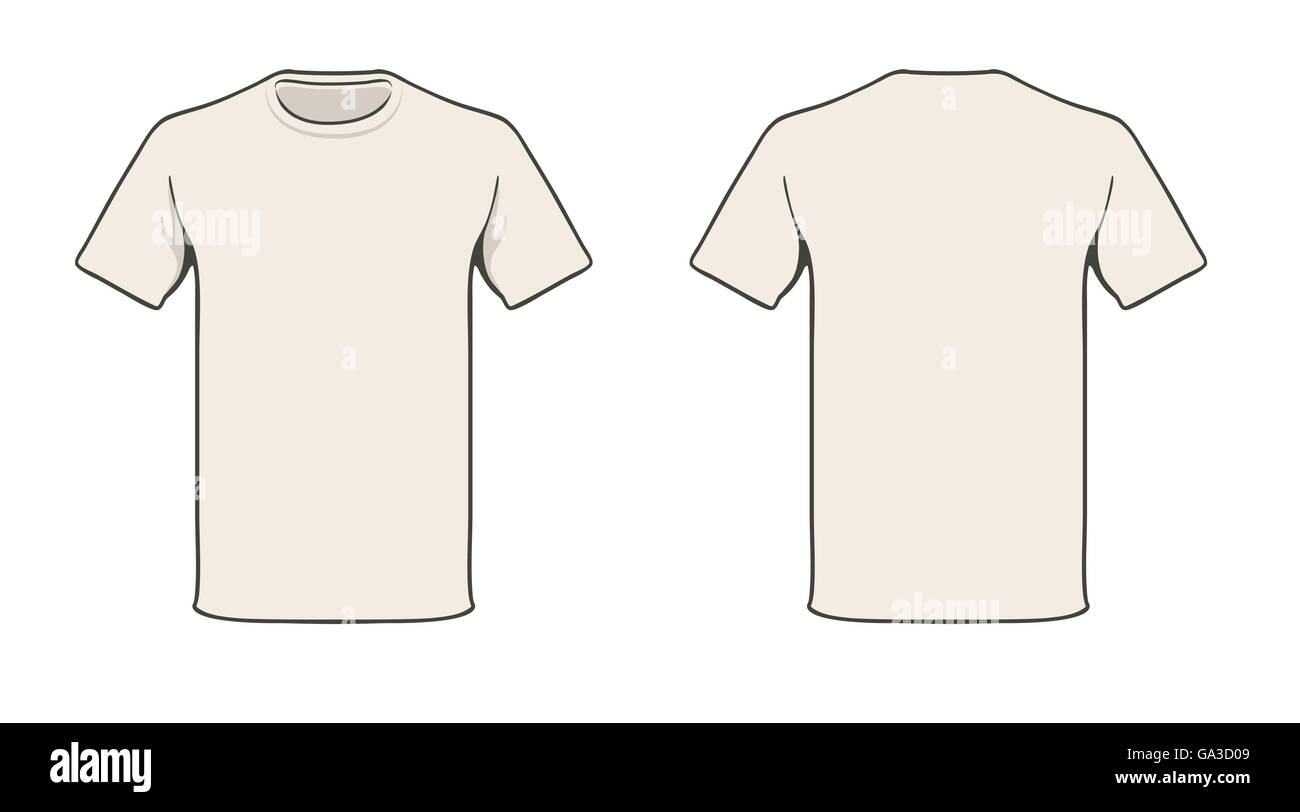 Blank Printable Tshirt Template