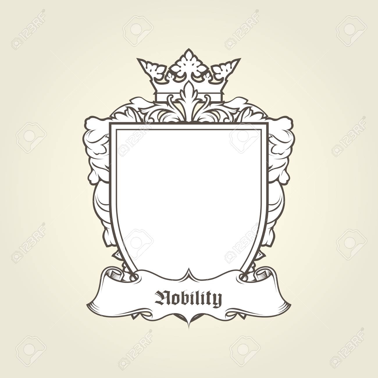 Printable Blank Coat Of Arms