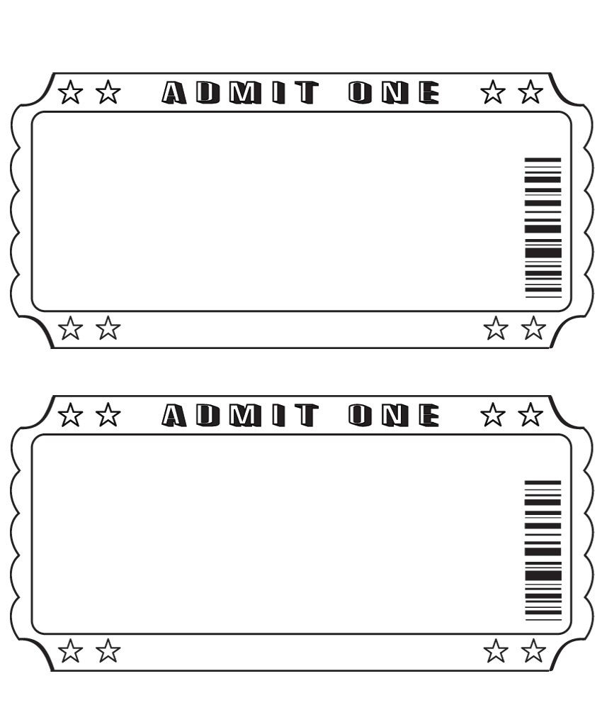 Blank Ticket More