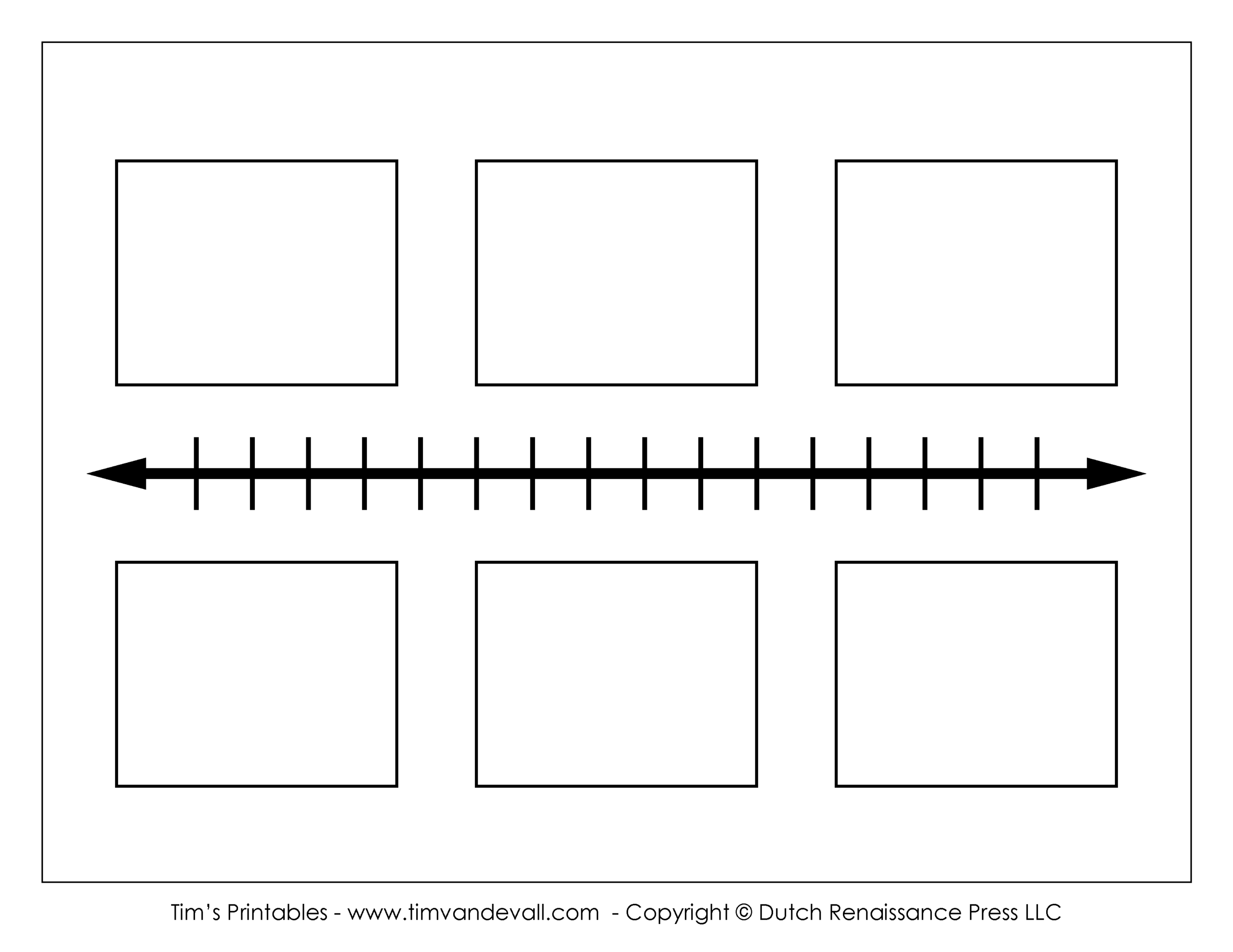 Printable Blank History Timeline