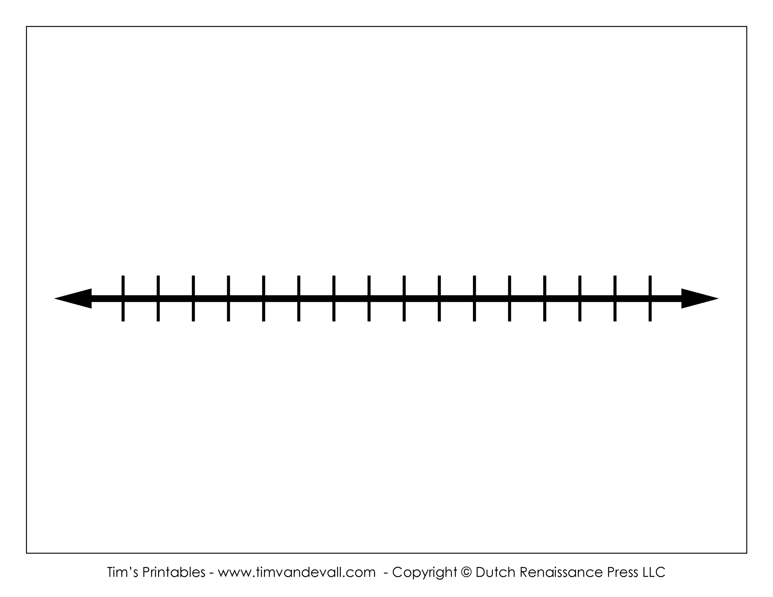 Blank History Timeline Printable
