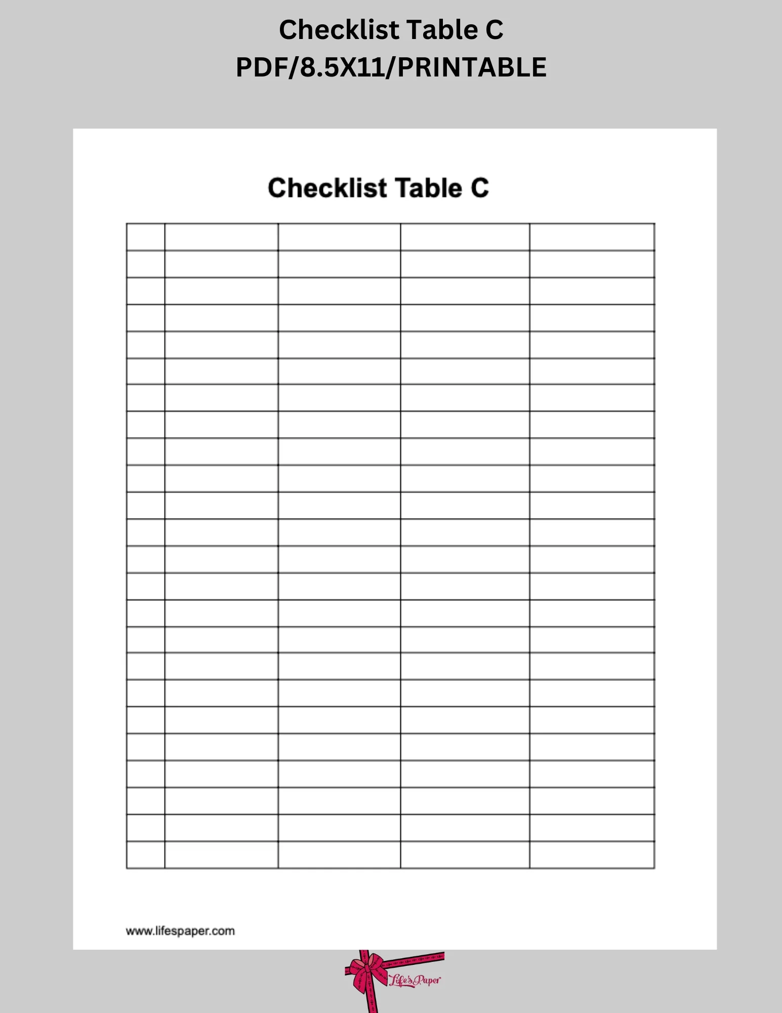 Blank To Do Lists Set Of 3 Printable PDF Life s Paper