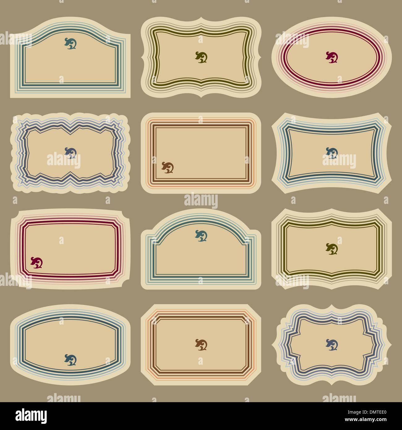 Blank Vintage Printable Lables