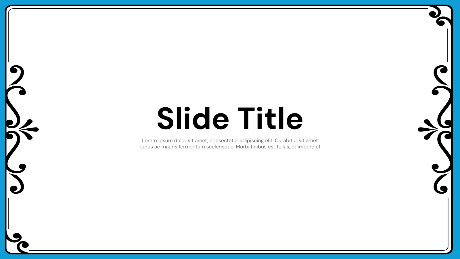 Border Presentation Template For Google Slides amp PowerPoint