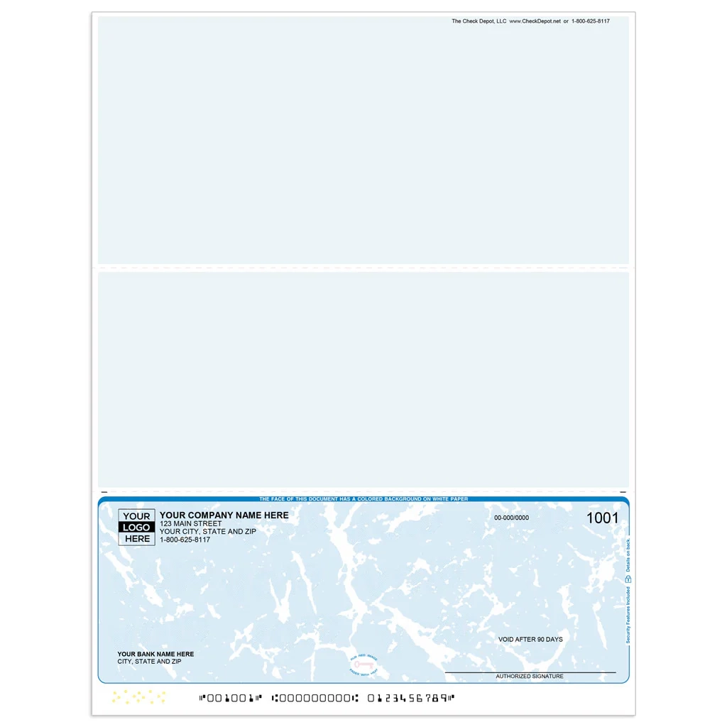Bottom Format ADP RUN Checks Multi Purpose Checks Check Depot