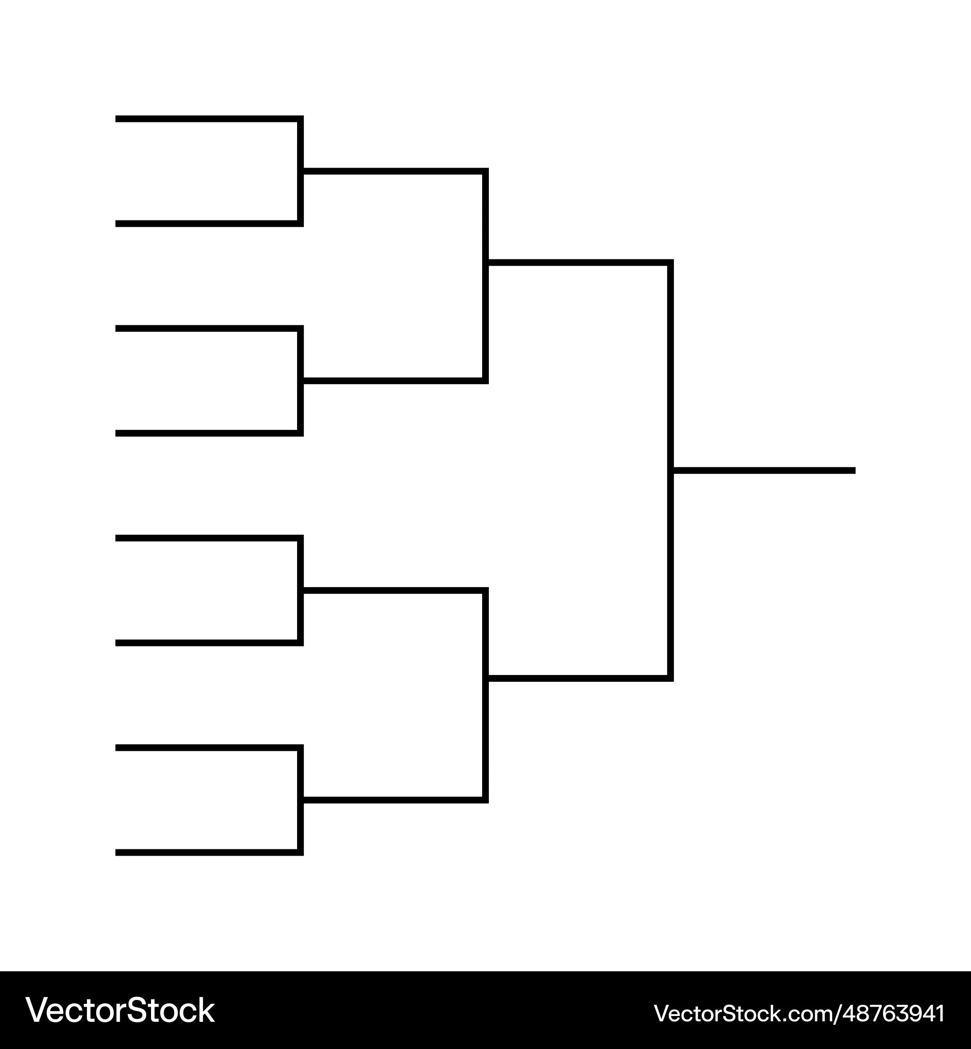 Blank Bracket Printable