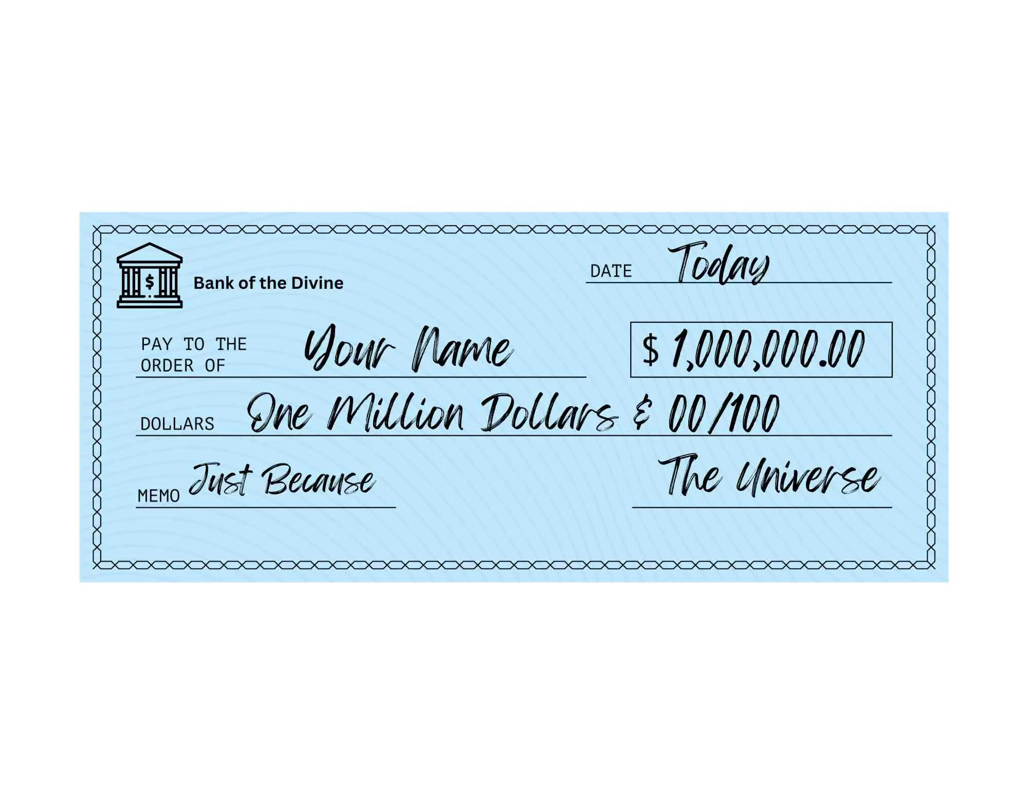 Buy Million Dollar Check Online In India Etsy India