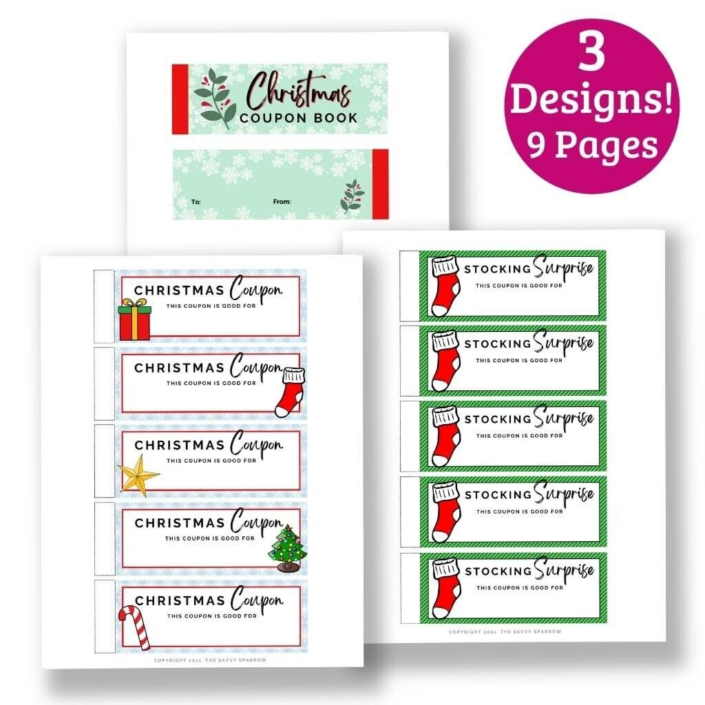 Free Blank Printable Christmas Coupons
