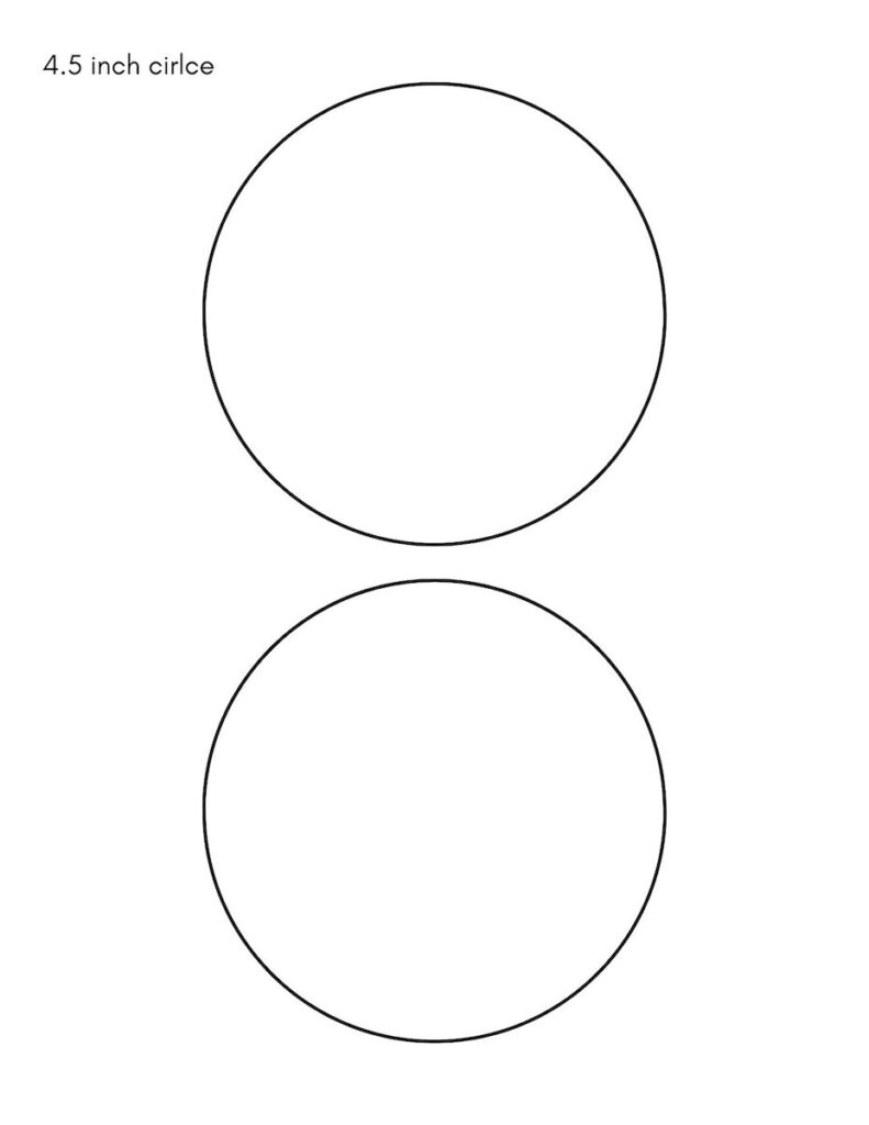 Circle Template Free Printables Small Medium And Large Sizes 