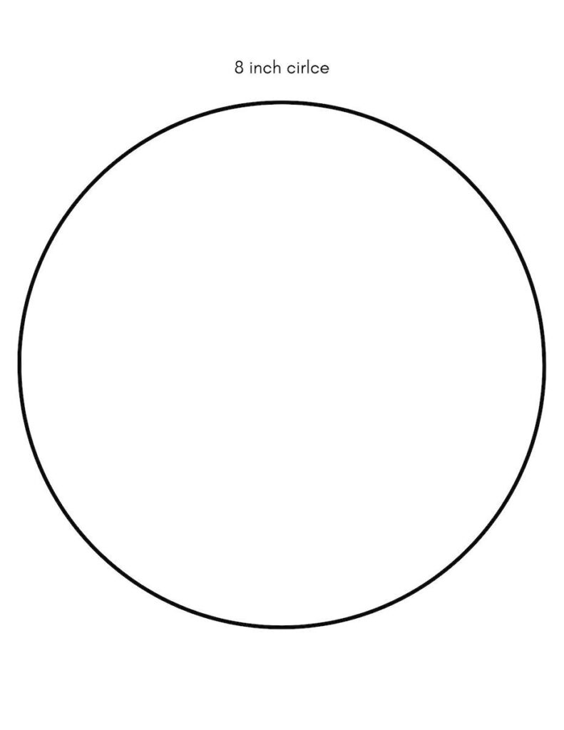 Circle Template Free Printables Small Medium And Large Sizes 