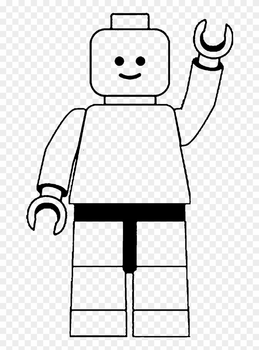 Printable Blank Lego Guy