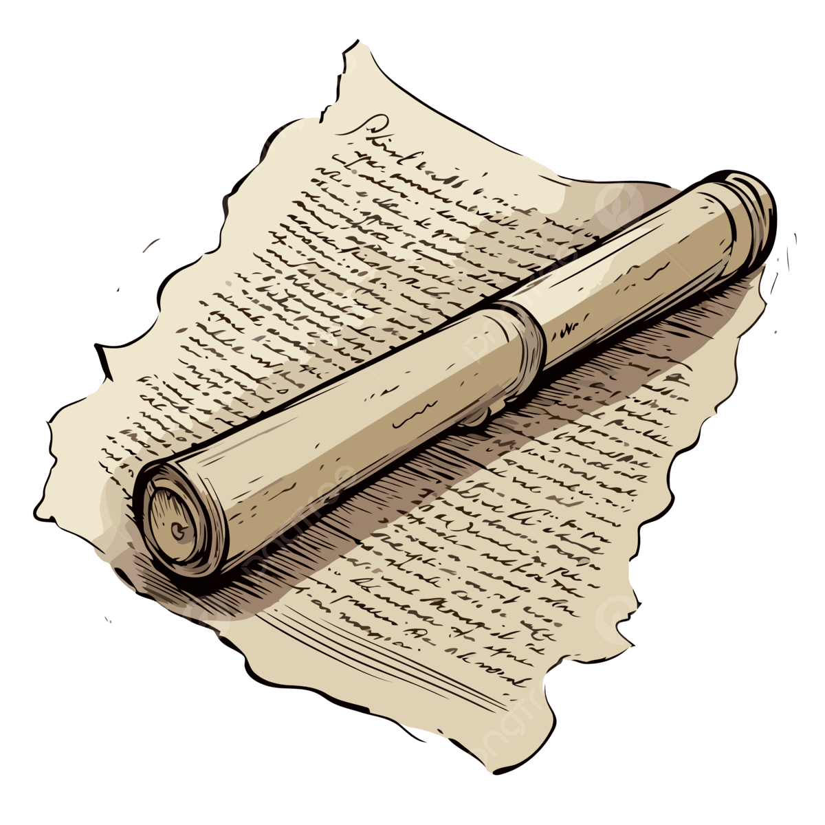 Constitution Blank Printable Scroll