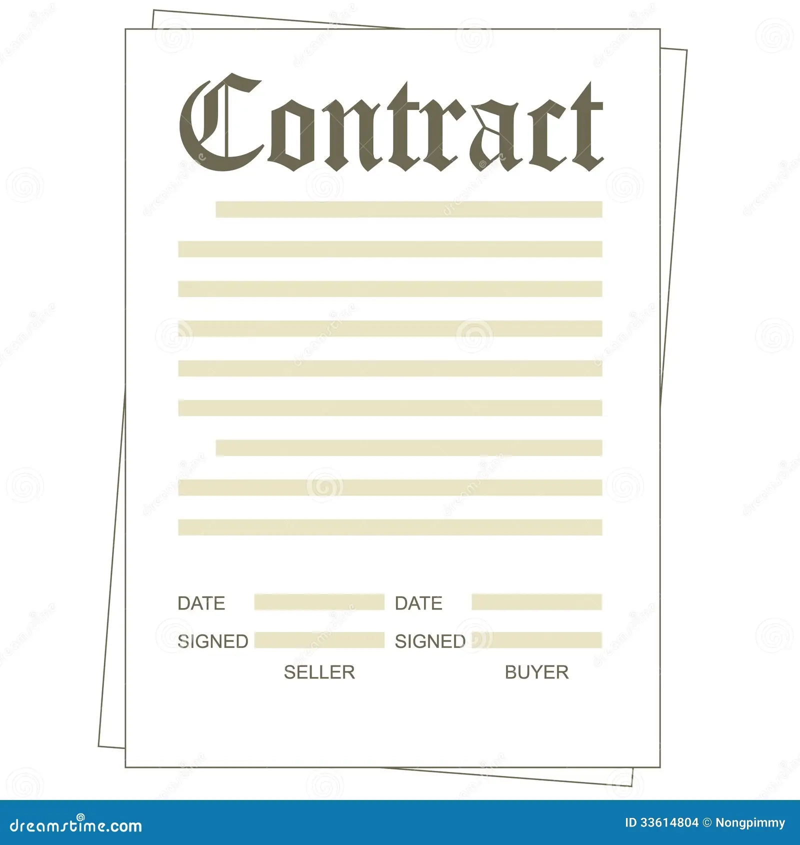 Printable Copies Of Blank Contracts Printable Copies Of Blank Contracts