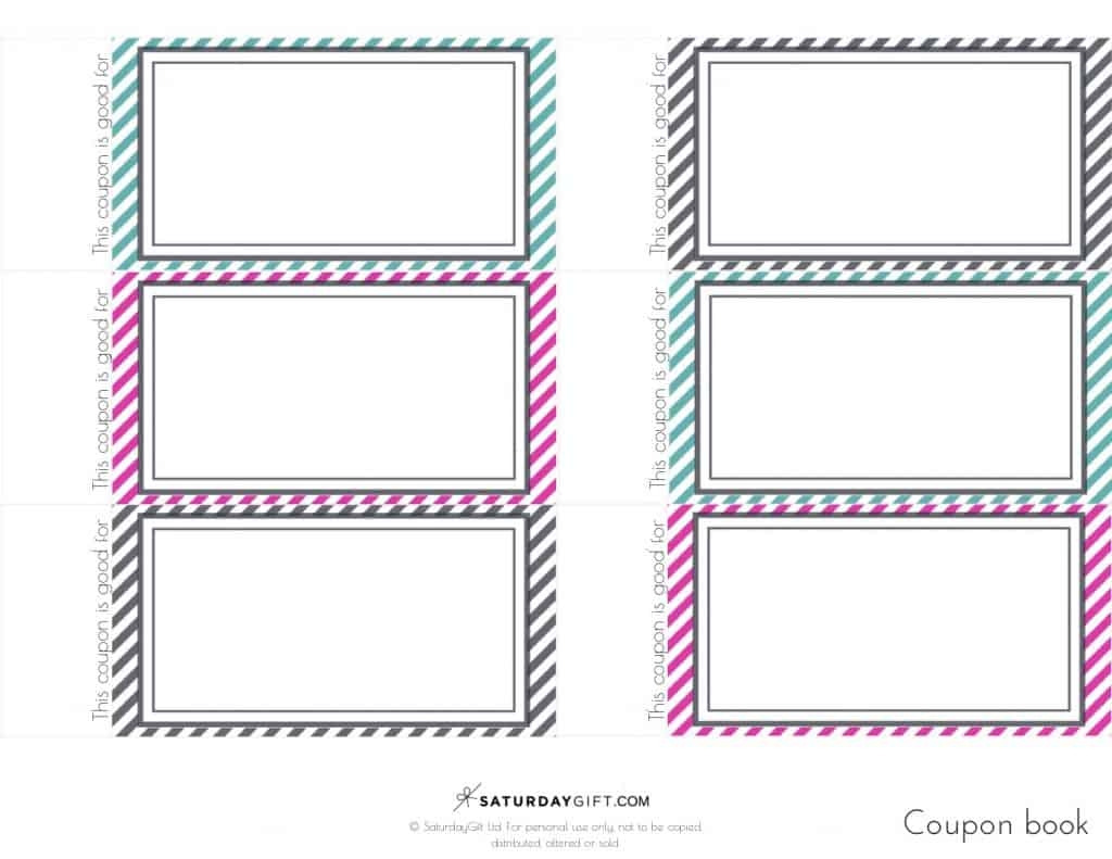 Blank Love Coupon Free Printable