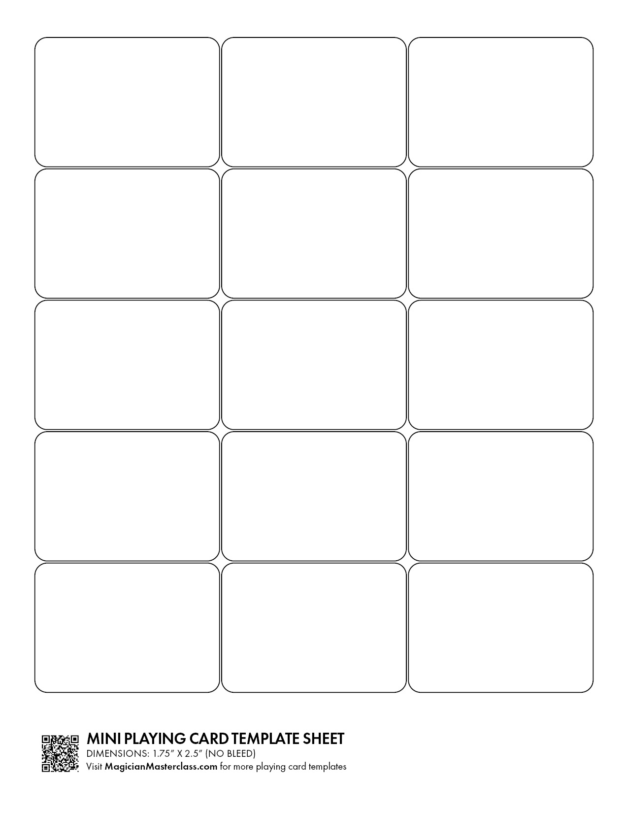 Cheap Printable Blank Playing Cards