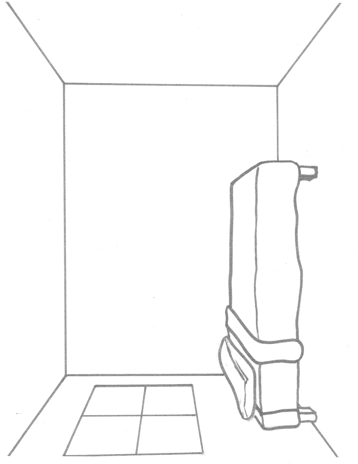 Blank Bedroom Printable