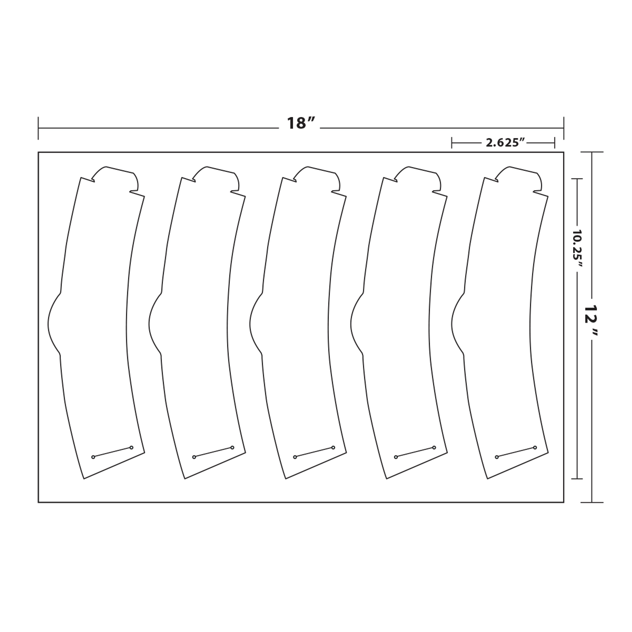 Cup Sleeve CSE05NB5WH Blanks USA