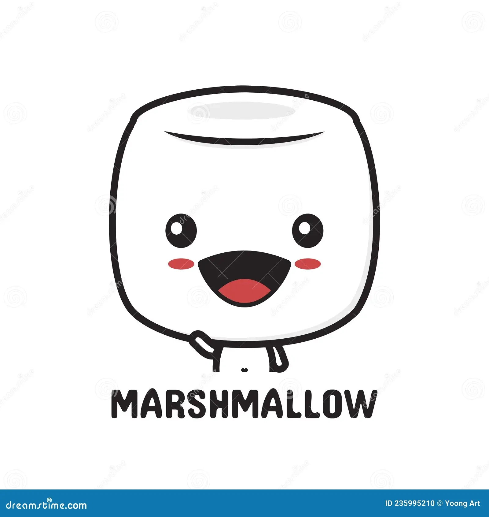 Printable Blank Marshmallow Clipart