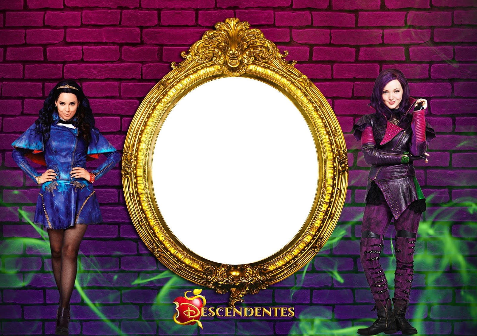 Descendants Party Free Printable Invitations Oh My Fiesta In 