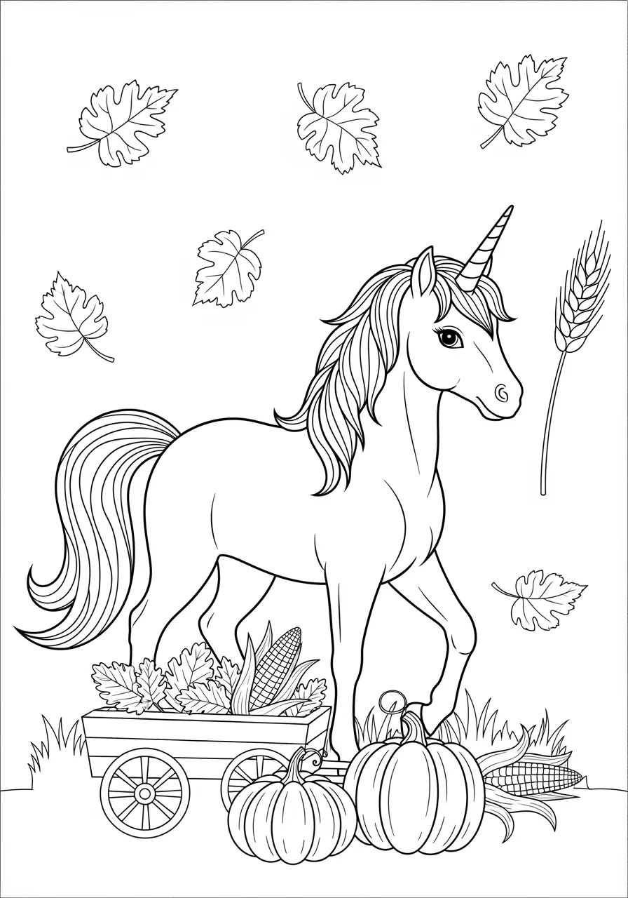 Blank Gothic Unicorn Printables