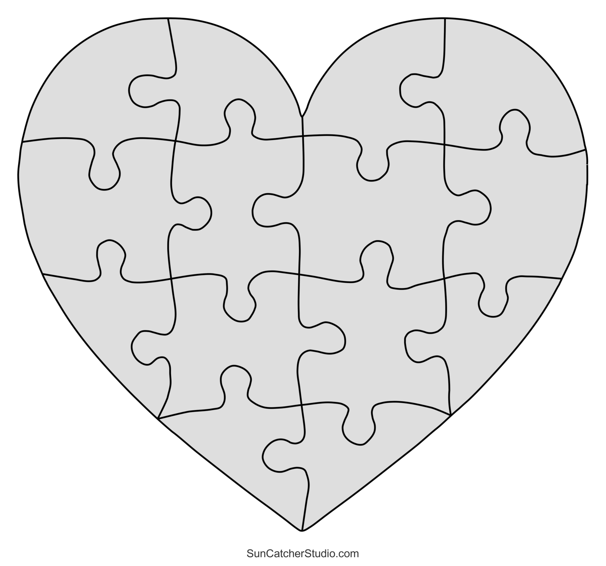 Art Printable Blank Jigsaw Puzzles