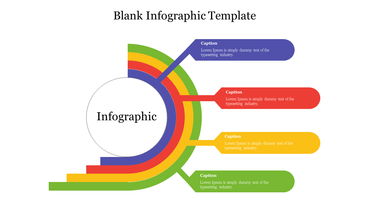 Download Blank Infographic Template For PPT Presentation