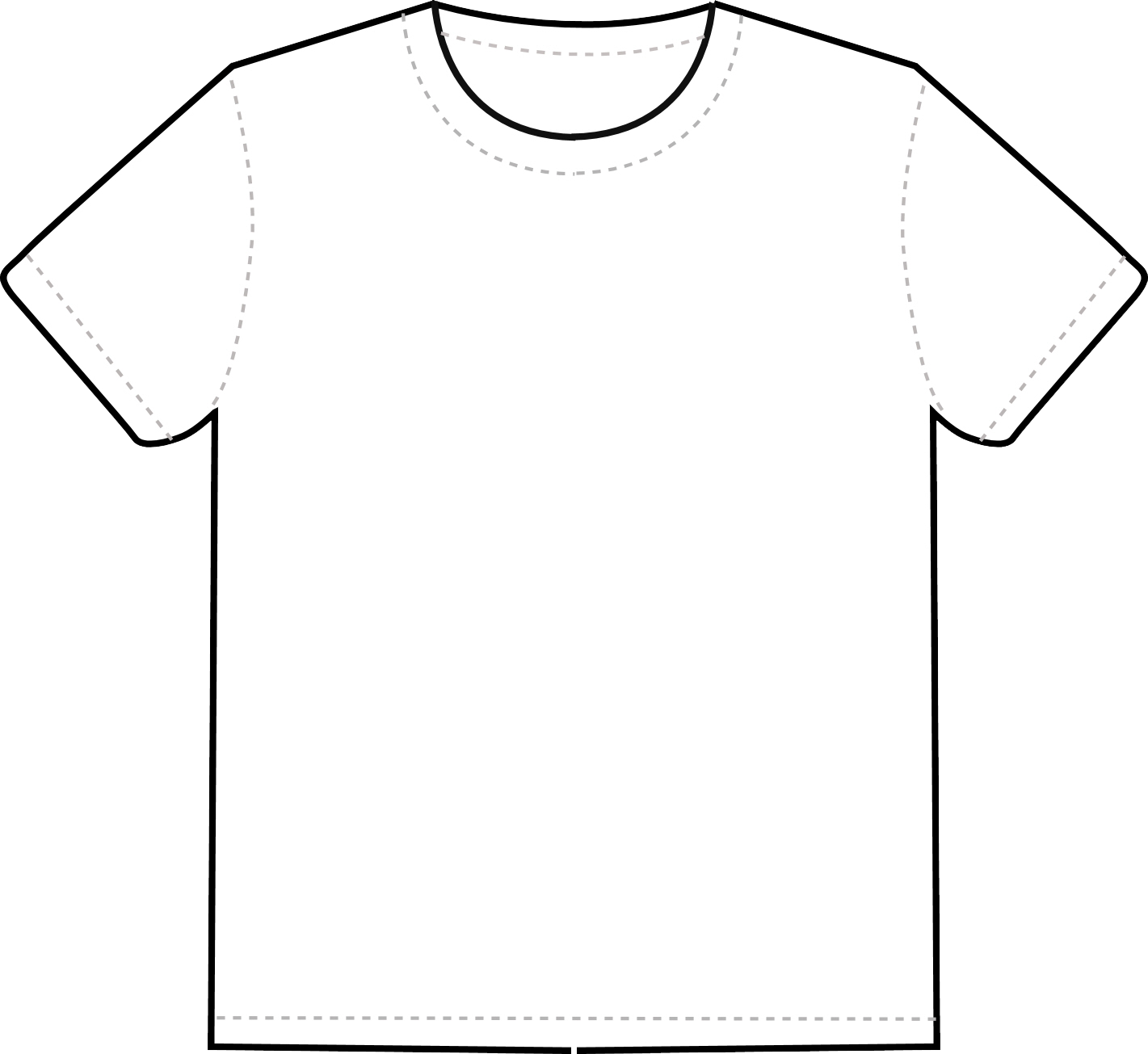 Download Blank White T Shirt Template Wallpapers