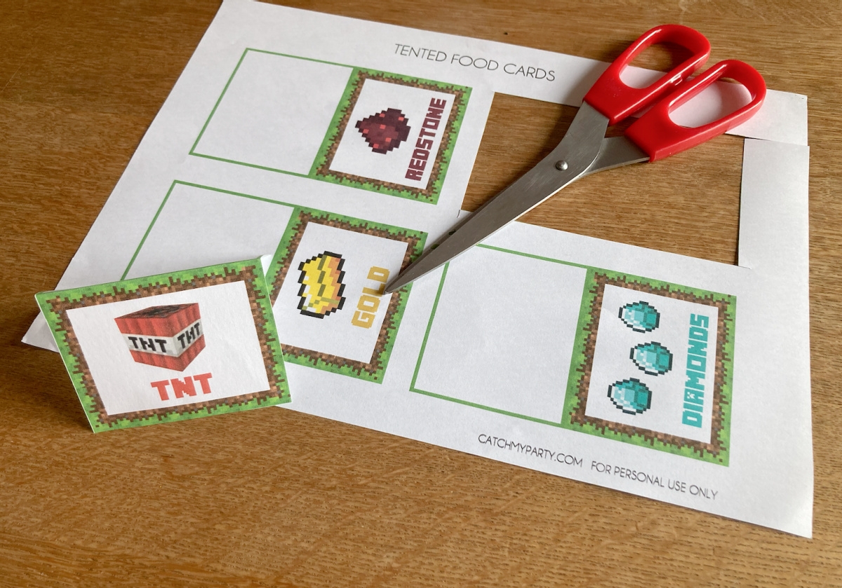 Download These Awesome FREE Minecraft Party Printables Catch My 