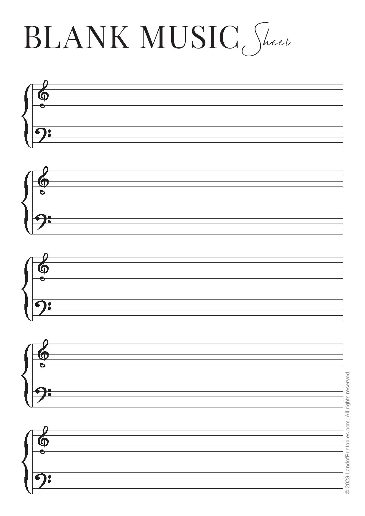 A Printable Blanks