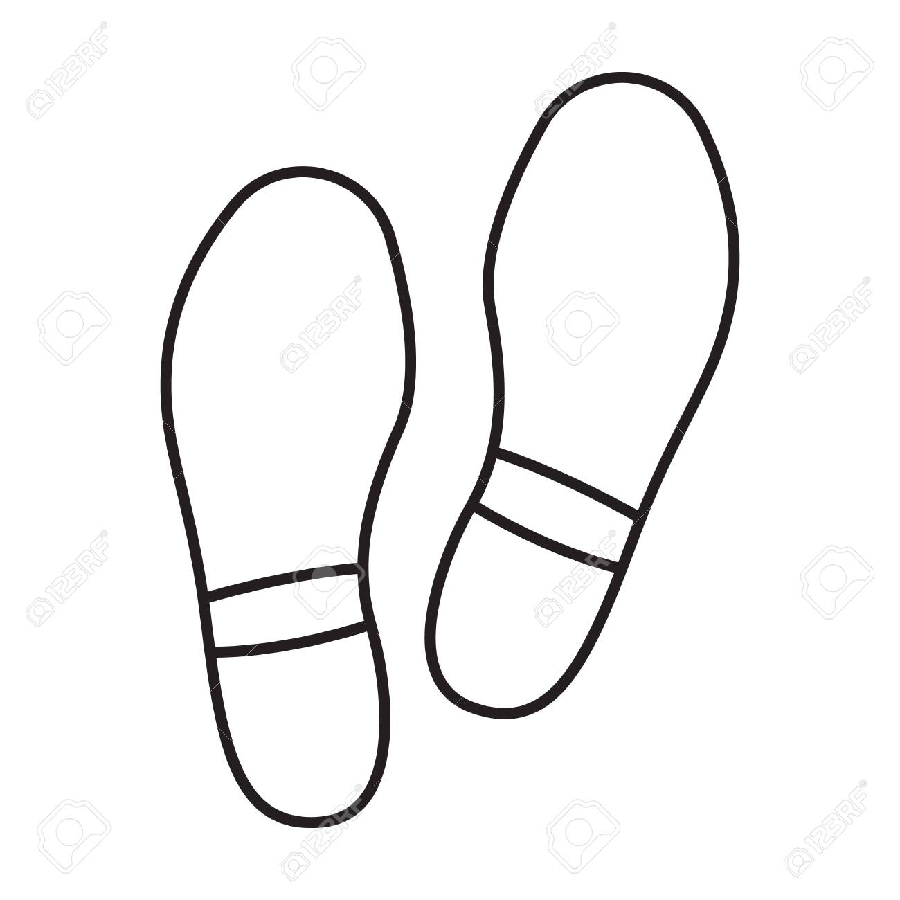 Blank Shoe Printable