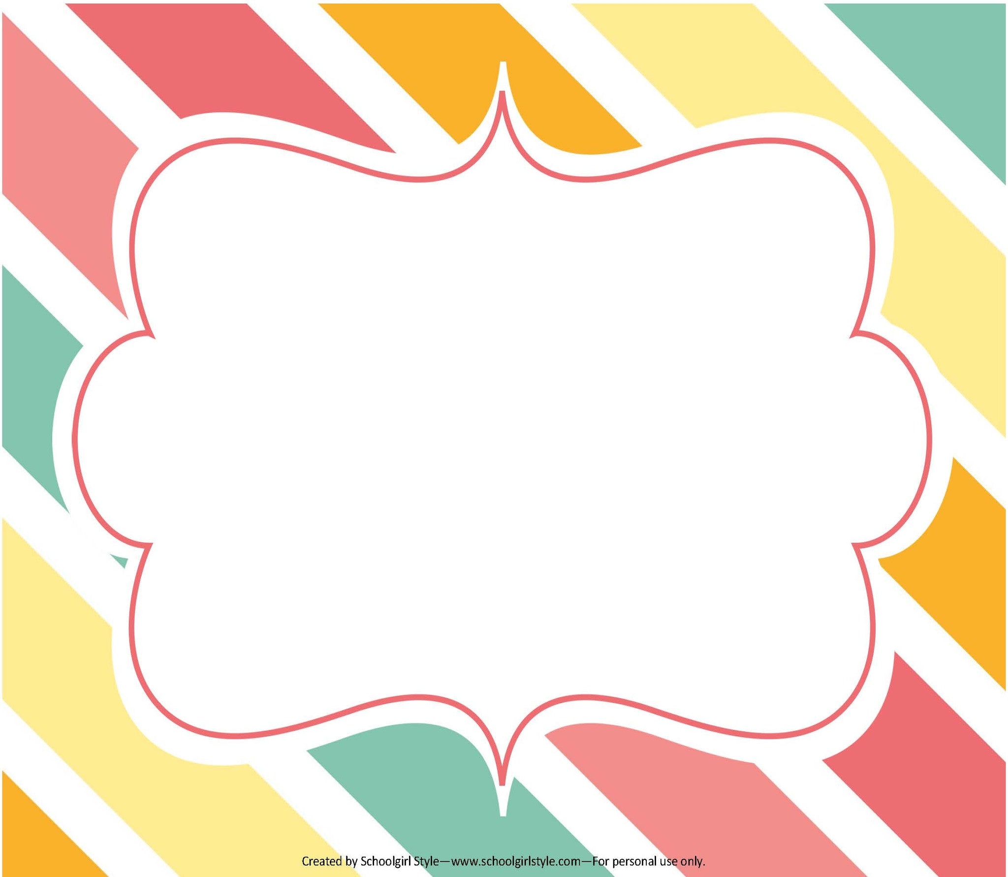 Printable Blank Sign Templates