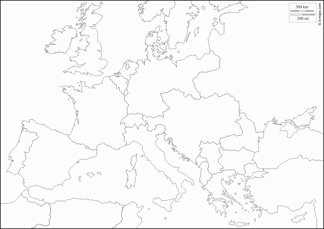 Europe 1914 Free Map Free Blank Map Free Outline Map Free Base Europe 1914 Free Map Free Blank Map Free Outline Map Free Base
