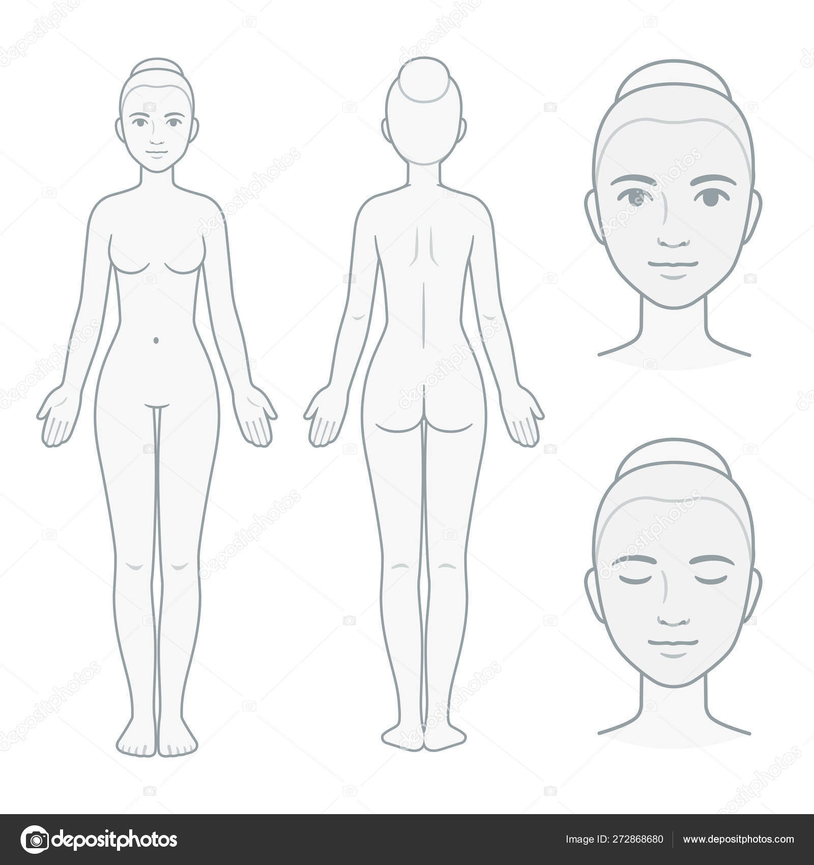 Printable Blank Body Chart