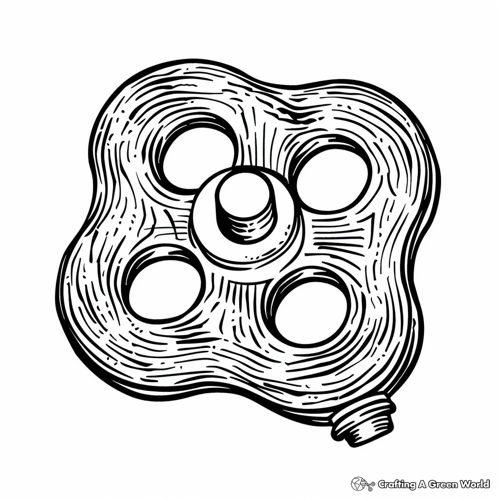 Fidget Toys Coloring Pages Free amp Printable 