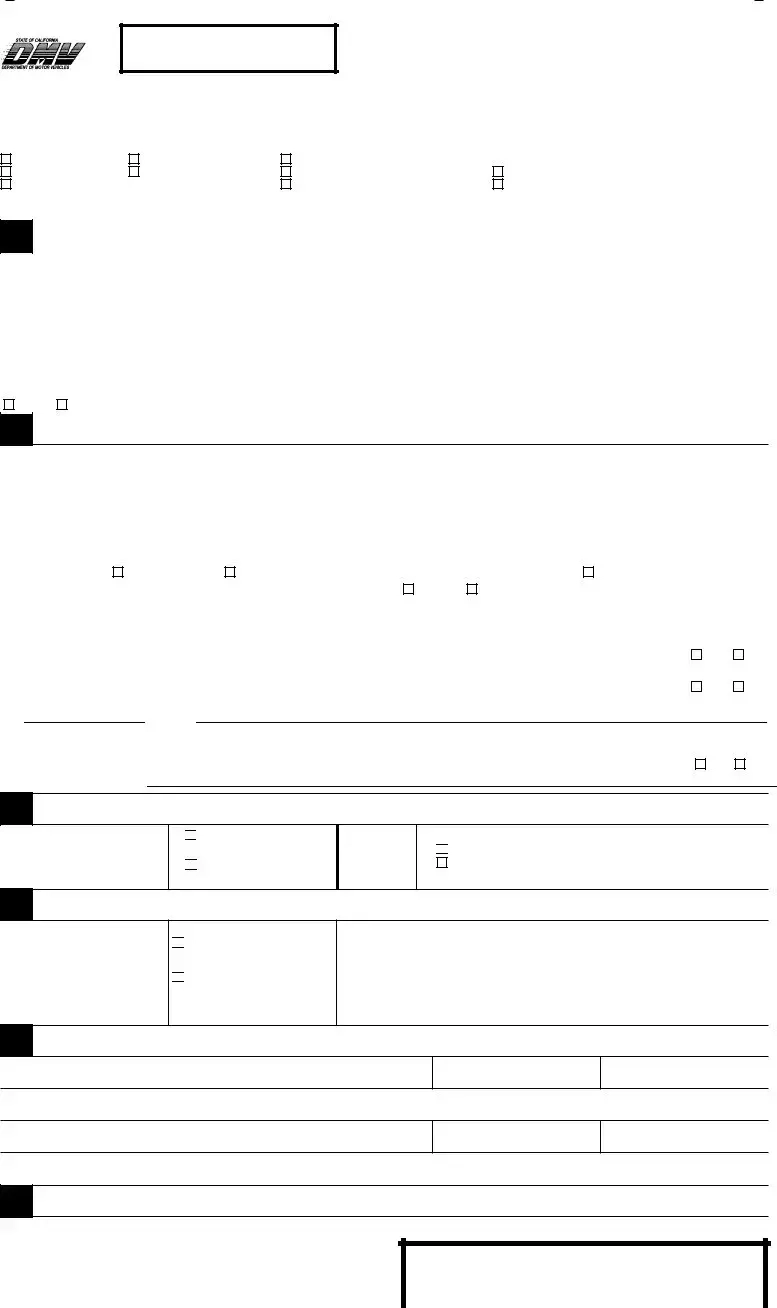 Fill Out A Valid Ca Dmv Dl 44 Form Here All California Forms