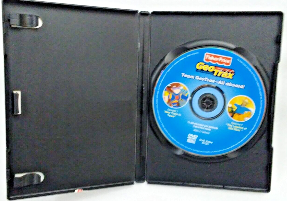 Fisher Price Team GeoTrax All Aboard DVD 2007 EBay