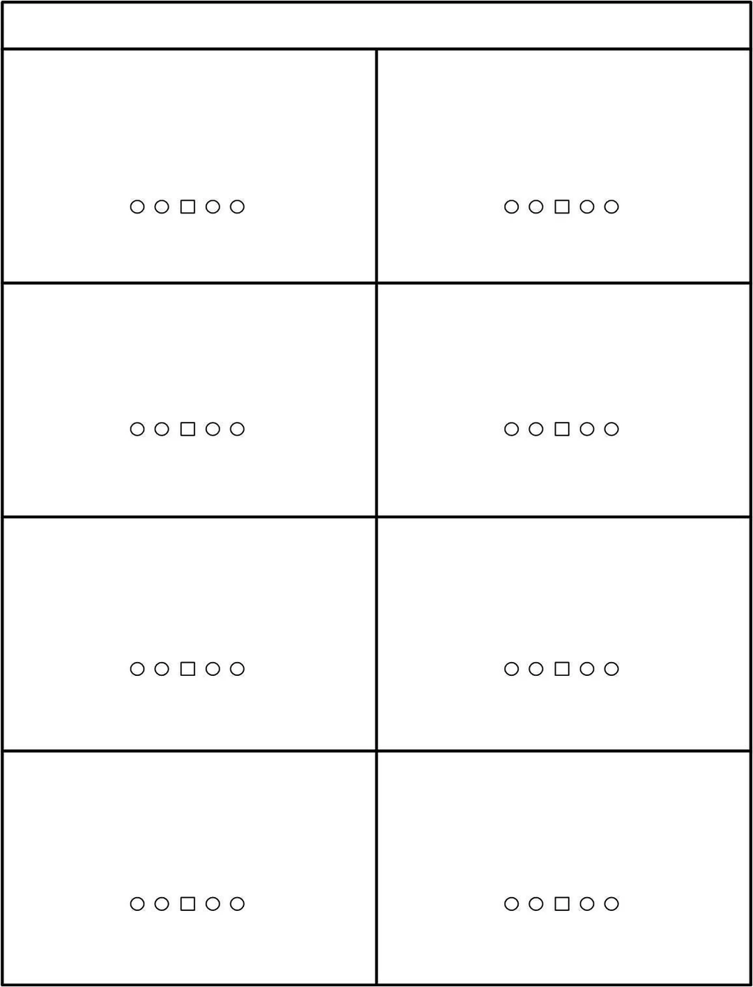 Football Playbook Blank Play Sheets 8 On A Page Portrait Blank Sheets PDF Digital Download Etsy