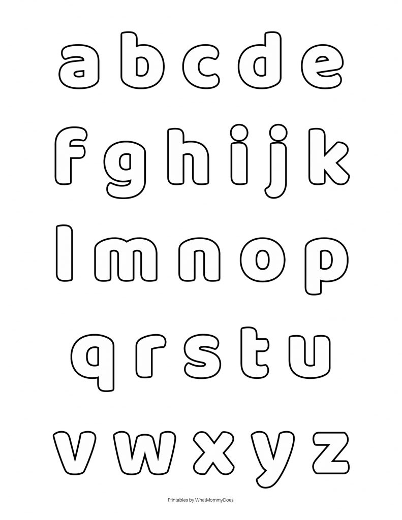 Free Alphabet Printables Letters Worksheets Stencils amp ABC 